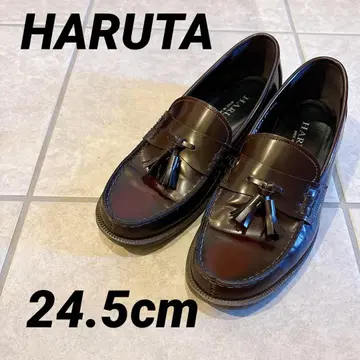 HARUTA 하루타 태슬 로퍼 231 가죽 일본제 브라운 천연 가죽