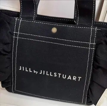 JILL by JILLSTUART 프릴 토트백 블랙 스몰