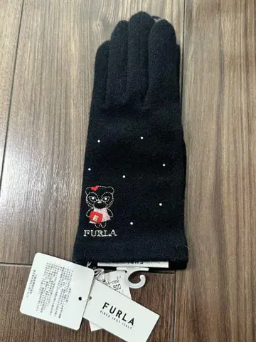 FURLA 자수 장갑