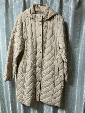 petil Honfleur 프티옹플뢰르 퀼팅 롱 코트