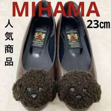 인기! 레어*MIHAMA 미 커터 신발 플랫슈즈 강아지