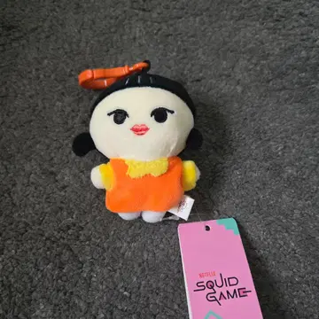 오징어 게임 봉제 인형 키링 인기 캐릭터 미사용 새상품