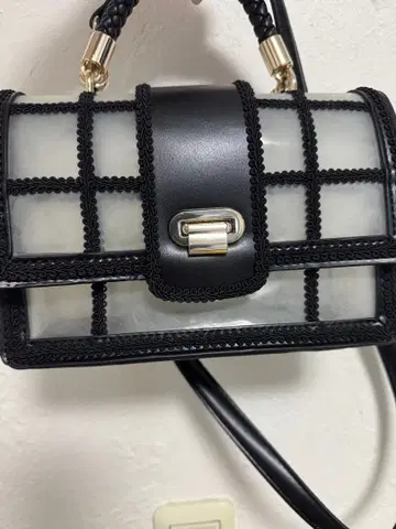 [ ZARA ] 클리어 숄더백