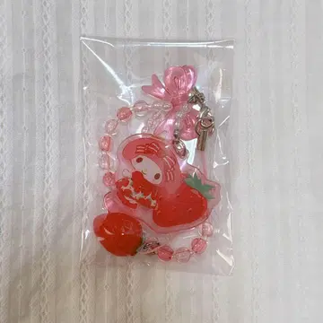 마이멜로디 스트랩 딸기신문