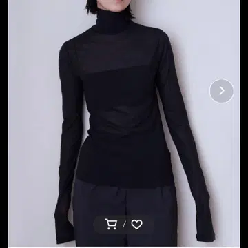 ENOF 블랙 긴팔 티셔츠 M 사이즈
