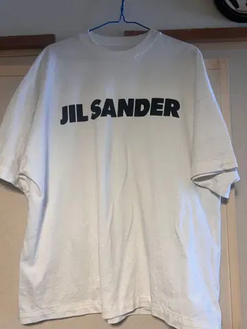 JIL SANDER 오버 사이즈 T셔츠 크림 S사이즈