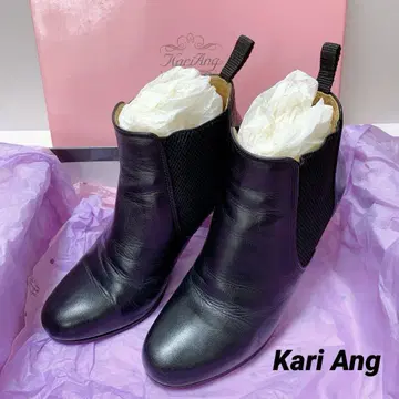 Kari Ang 사이드 고어 숏부츠 23cm 블랙