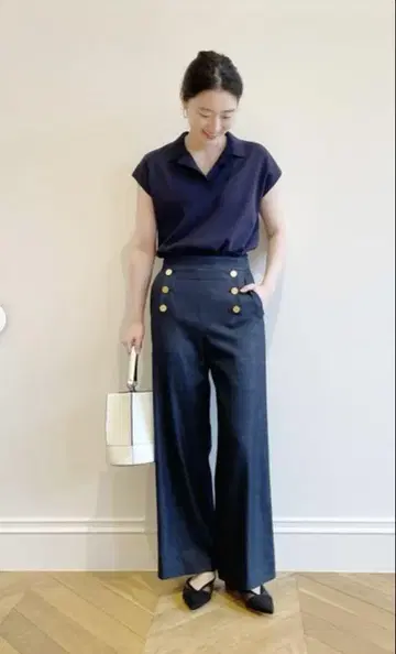 완판템 알아바일 데님 라이크 마린 팬츠