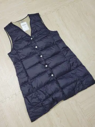 TAION CITY LINE 네이비 다운 자켓