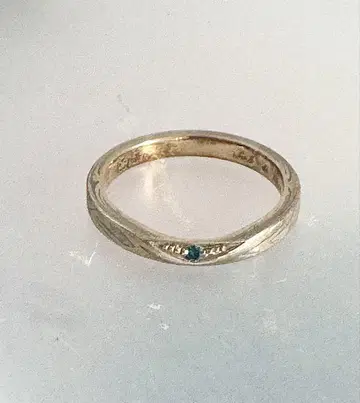 목금금야 파랑 스톤 반지