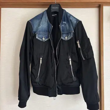 디스퀘어드 MA-1 봄버 블루종