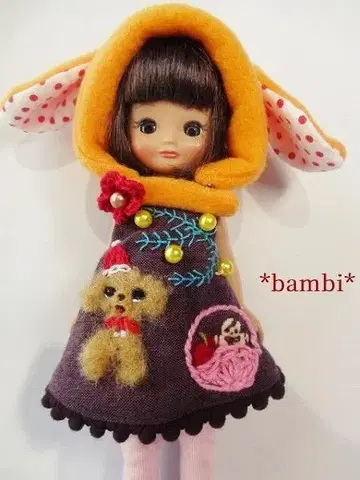 타이니 베츠 푸들 세트 *bambi*