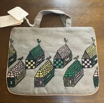 최종 가격 인하! 미나 페르호넨 백 village 빌리지 라이트 그레이