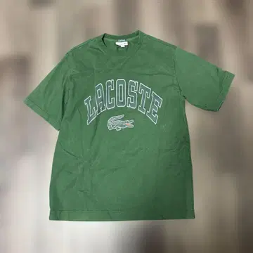 LACOSTE 익스클루시브 에디션 T셔츠 US L 그린