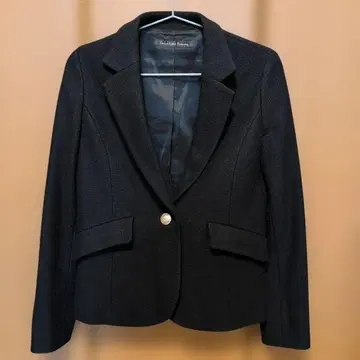 그린 라벨 릴랙싱 테일러드 자켓 블랙 울 38