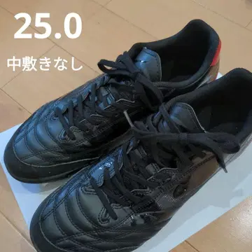 Mizuno 축구 25.0 블랙 검정 미즈노 풋살 트레이닝화
