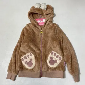 미사용 셰리메이 도쿄디즈니씨 복슬복슬 플리스 후드티