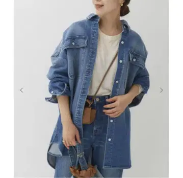 plage 헬시 데님 SP DENIM BIG 셔츠