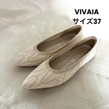 VIVAIA 비바이아 플랫슈즈 사이즈 37 베이지