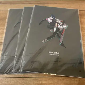 슬리브입 영화 체인소 맨 레제편 팜플렛