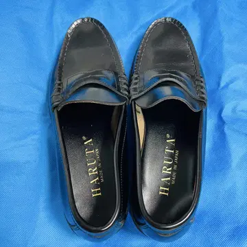 HARUTA 로퍼 블랙 25cm