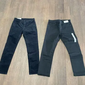 UNIQLO 청바지 2벌 미사용 새상품 택 포함