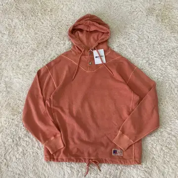 [ 새상품 ] RUSSELL ATHLETIC 후드 맨투맨 빈티지 가공