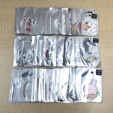 나가노 캐릭터 스마트폰에 붙일 수 있는 사이즈의 스티커 묶음 판매