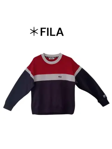 FILA 컬러 콤비 트레이닝복 M