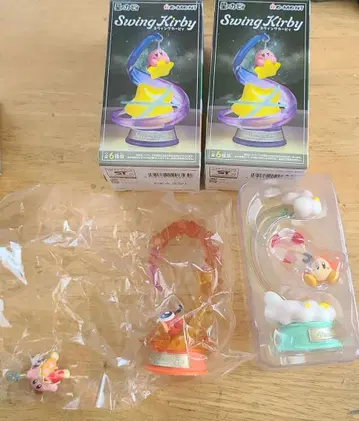 별의 커비 Swing Kirby 파라솔 빔 2종 세트 피규어
