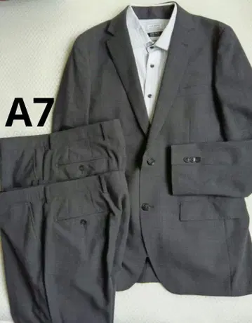AOKI LES MUES 남성용 2 팬츠 수트 A7 프리미엄 워시