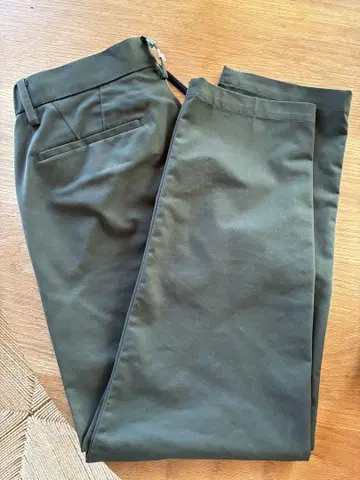 MORRIS & SONS 슬랙스 사이즈 2 올리브 그린