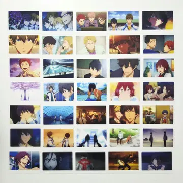 Free! 미니 포토 카드 35장 세트