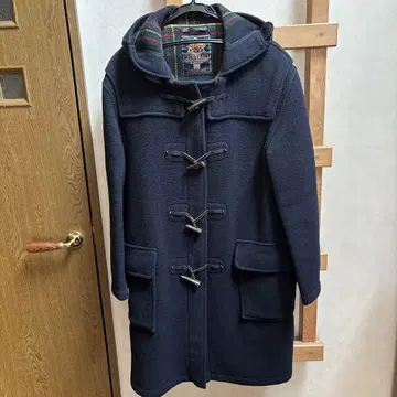 GLOVERALL 더플 코트 네이비