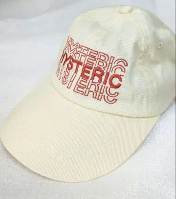 HYSTERIC 로고 자수 캡 1회 사용만 새상품급