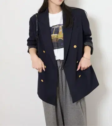 JOURNAL STANDARD relume 더블 브레스티드 블레이저