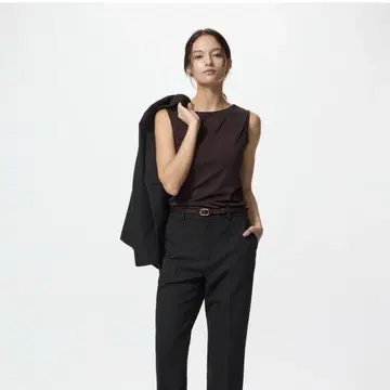 UNIQLO 감동 자켓 & 감동 슬림 팬츠 블랙