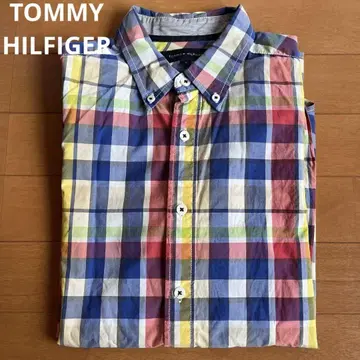 Tommy Hilfiger 멀티 컬러 체크 셔츠 L