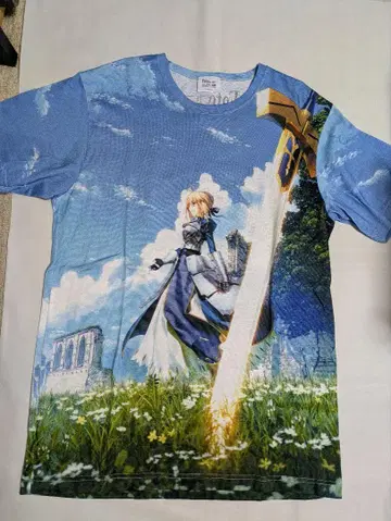 Fate/Stay Night 그래픽 T셔츠 XL