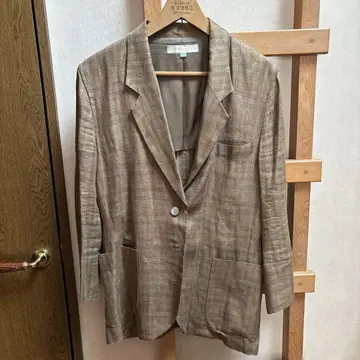 PERRY ELLIS 테일러드 자켓 브라운 계열