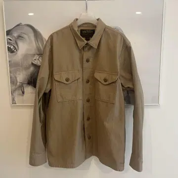 FILSON 베이지 긴팔 셔츠 L