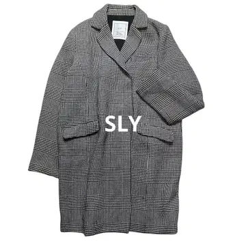 슬라이 SLY 체스터 코트 하프 기장 하운드투스 가을/겨울 아우터 여성용