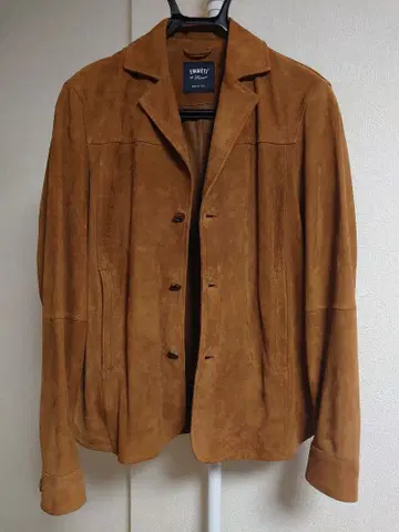 미사용 EMMETI 엠메티 스웨이드 가죽 자켓 사이즈 44