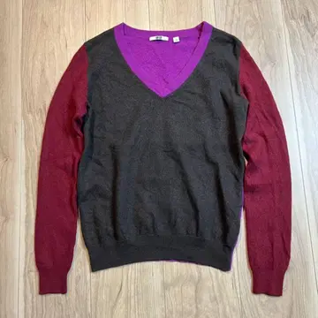 캐시미어 100% UNIQLO 유니클로 니트 스웨터 R-3566