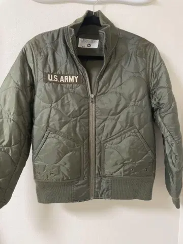 U.S. ARMY 퀼팅 자켓 올리브 그린