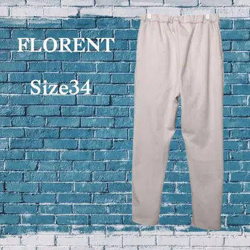 FLORENT 플로랑 사이클 저지 팬츠 아이보리 사이즈 34