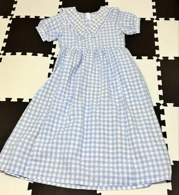 merry jenny 원피스 깅엄 체크 [ 당일 발송 ]