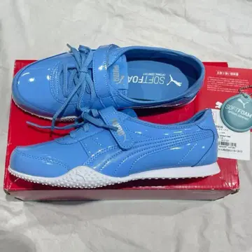 PUMA Bella V Patent 푸마 벨라 스카이블루 완판템