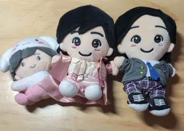 나니와단시 미치에다 슌스케 봉제 인형 3개