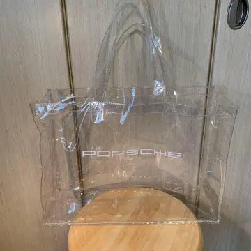 Porsche 투명 토트백
